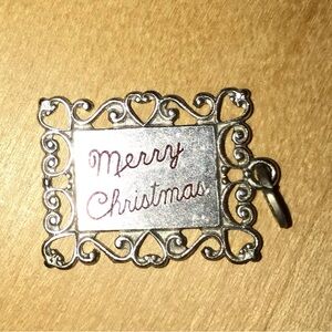 Sterling Silver Christmas Charm